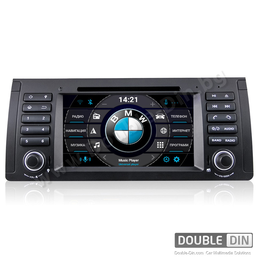 Навигация / Мултимедия с Android 12 за BMW E38, E39, X5 E53  - DD-7061