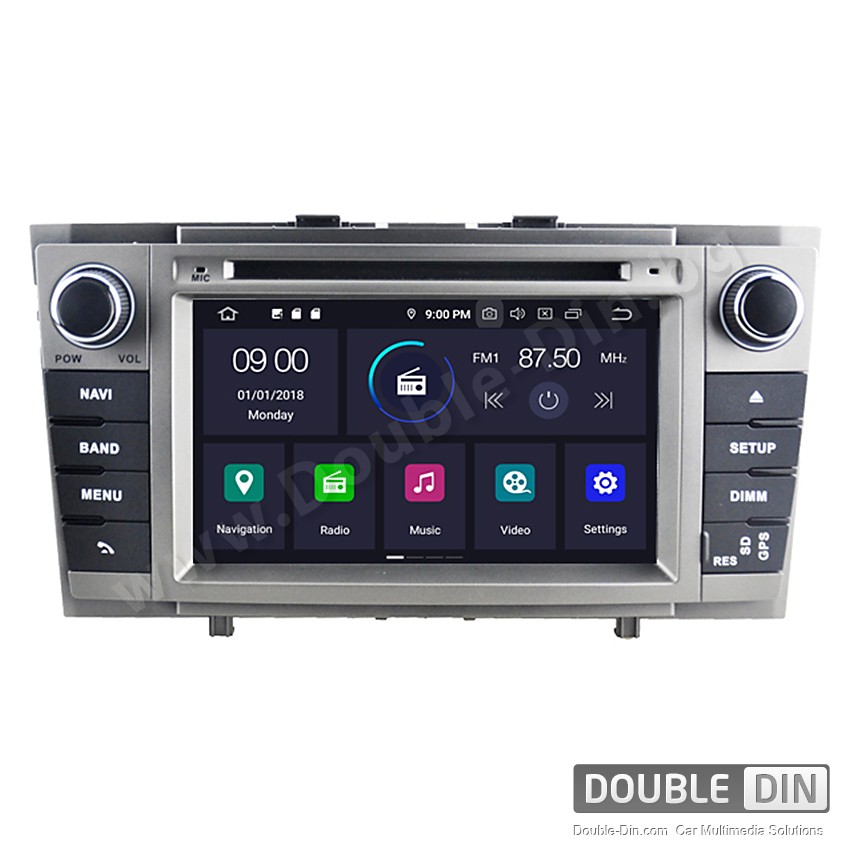 Навигация / Мултимедия с Android 12 за Toyota Avensis  - DD-5585