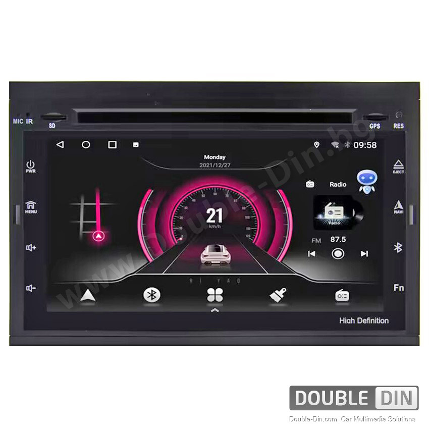 Навигация / Мултимедия с Android 14 за Peugeot 307 - DD-8435