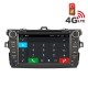 Навигация / Мултимедия с Android 6.0 или 10 и 4G/LTE за Toyota Corolla (2007-2012) DD-K7124