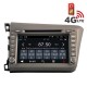 Навигация / Мултимедия с Android 6.0 или 10 и 4G/LTE за Honda Civic 2012 DD-K7305