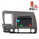 Навигация / Мултимедия с Android 6.0 или 10 и 4G/LTE за Honda Civic DD-K7313