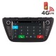 Навигация / Мултимедия с Android 6.0 или 10 и 4G/LTE за Suzuki SX4 S-Cross DD-K7654