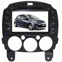 OEM Multimedia Double Din / Двоен дин DVD GPS TV за Mazda 2